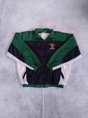 Vintage Durham College Varsity Windbreaker Jacket